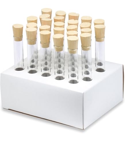 Test Tube Set and Rack 6pk